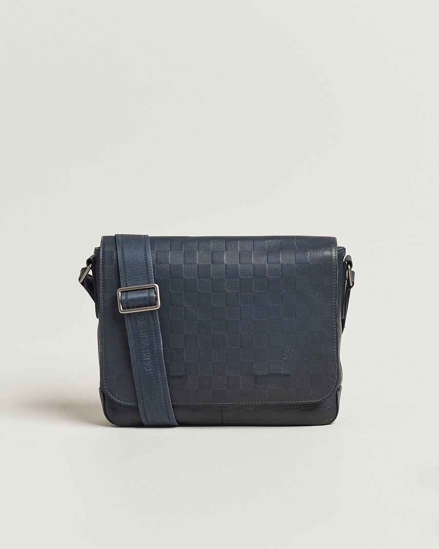 Herr | Louis Vuitton Pre-Owned District PM Messenger Bag Damier Infini | Louis Vuitton Pre-Owned | District PM Messenger Bag Damier Infini
