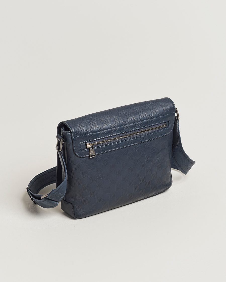 Herr | Louis Vuitton Pre-Owned District PM Messenger Bag Damier Infini | Louis Vuitton Pre-Owned | District PM Messenger Bag Damier Infini