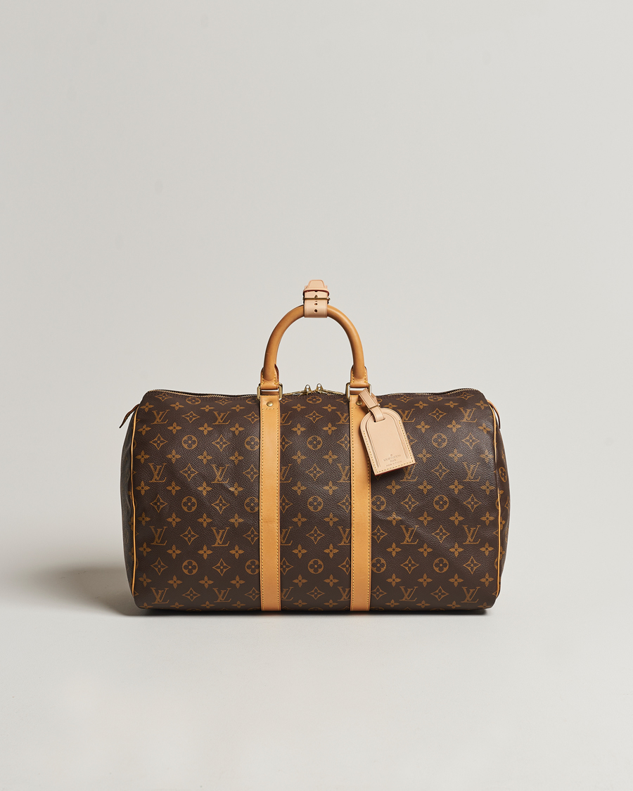 Herr | Louis Vuitton Pre-Owned Keepall 45 Bag Monogram | Louis Vuitton Pre-Owned | Keepall 45 Bag Monogram