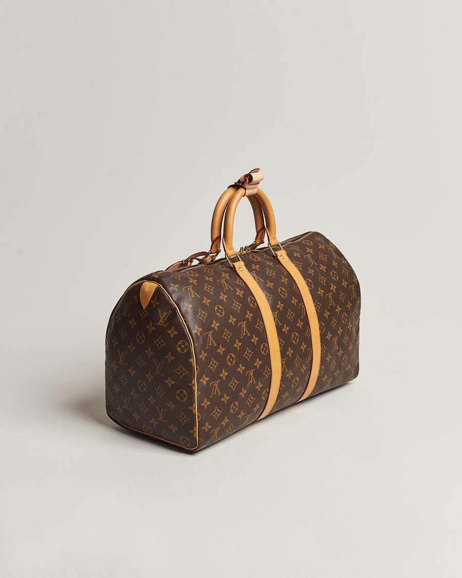 Herr | Louis Vuitton Pre-Owned Keepall 45 Bag Monogram | Louis Vuitton Pre-Owned | Keepall 45 Bag Monogram