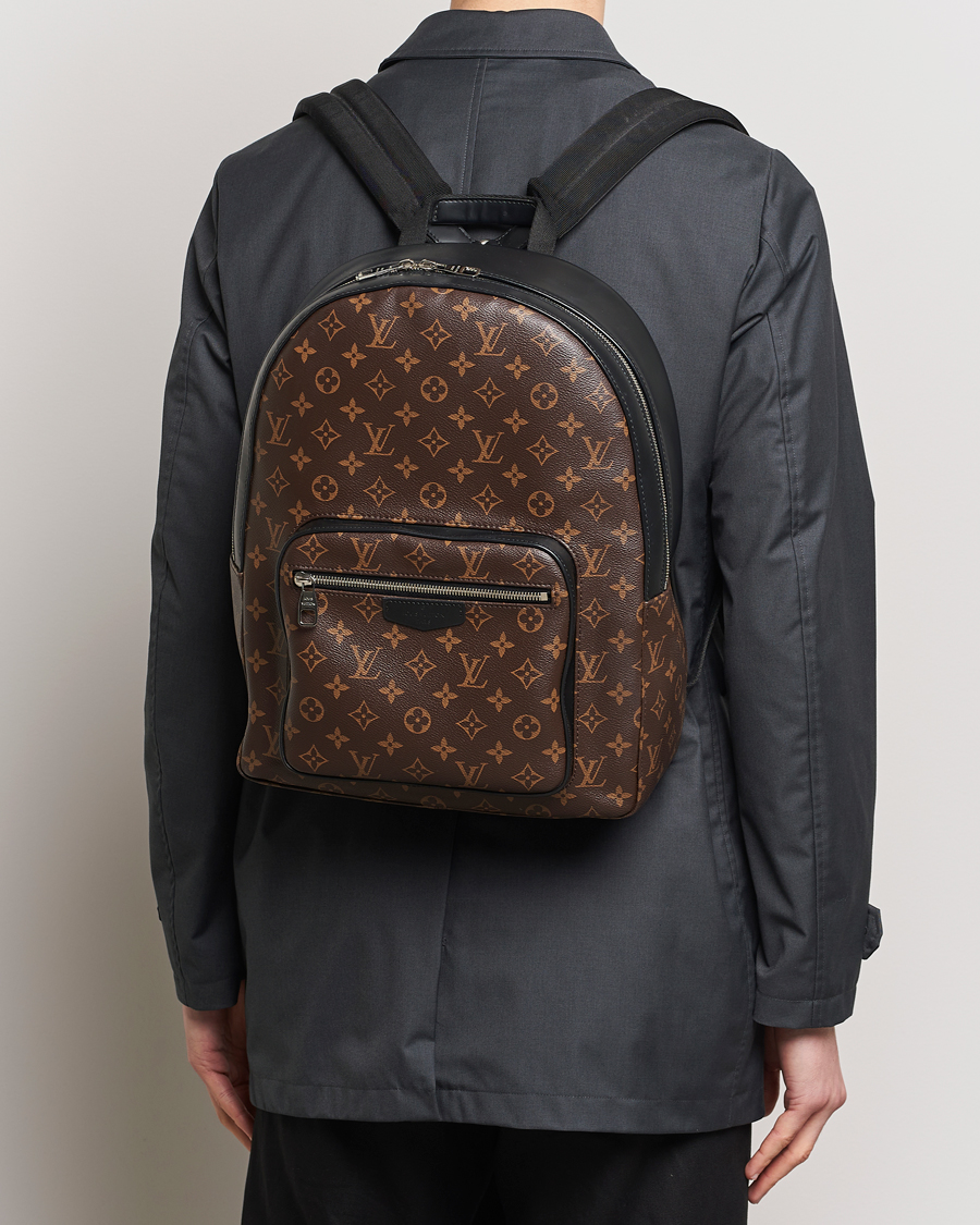 Herr | Pre-Owned & Vintage Bags | Louis Vuitton Pre-Owned | Josh Macassar Backpack Monogram 