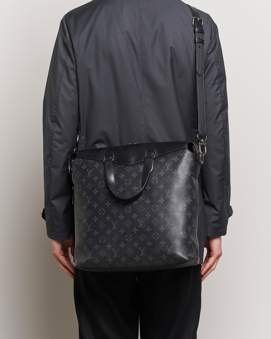 Herr | Louis Vuitton Pre-Owned Explorer Tote Bag Monogram Eclipse | Louis Vuitton Pre-Owned | Explorer Tote Bag Monogram Eclipse