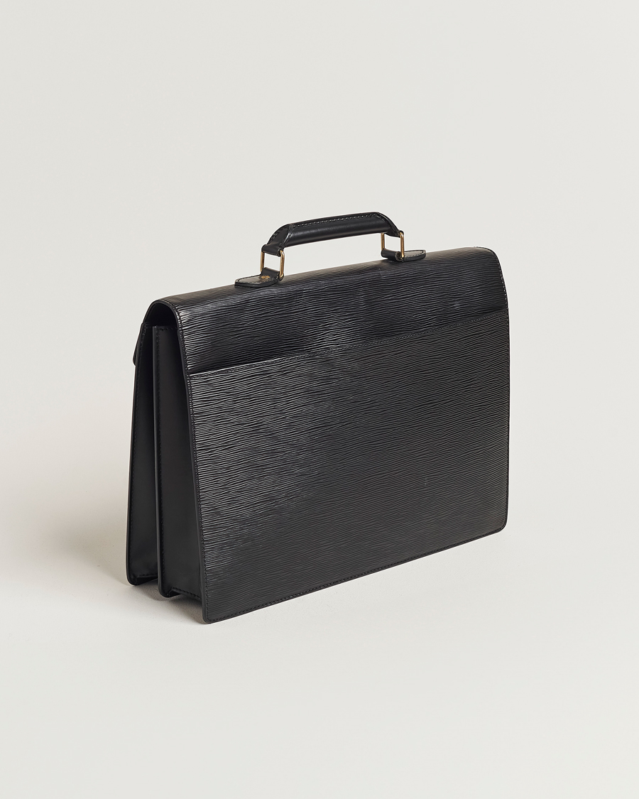 Herr | Louis Vuitton Pre-Owned Serviette Conseiller EPI Leather Briefcase | Louis Vuitton Pre-Owned | Serviette Conseiller EPI Leather Briefcase