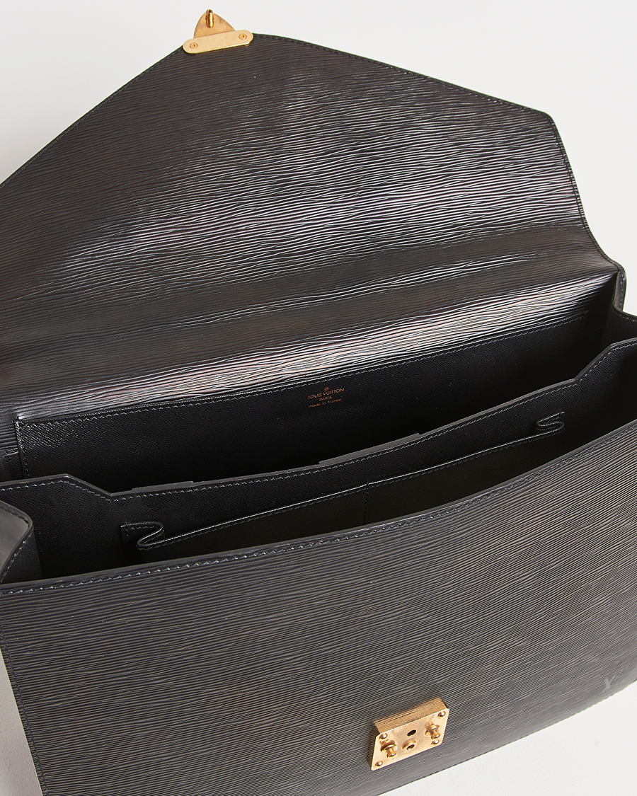 Herr | Louis Vuitton Pre-Owned Serviette Conseiller EPI Leather Briefcase | Louis Vuitton Pre-Owned | Serviette Conseiller EPI Leather Briefcase