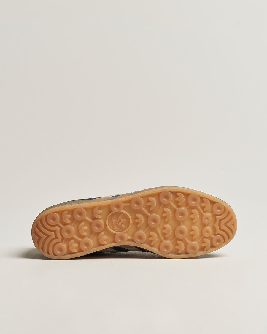 Herr | adidas Originals Gazelle Indoor Sneaker Blue/Beige | adidas Originals | Gazelle Indoor Sneaker Blue/Beige