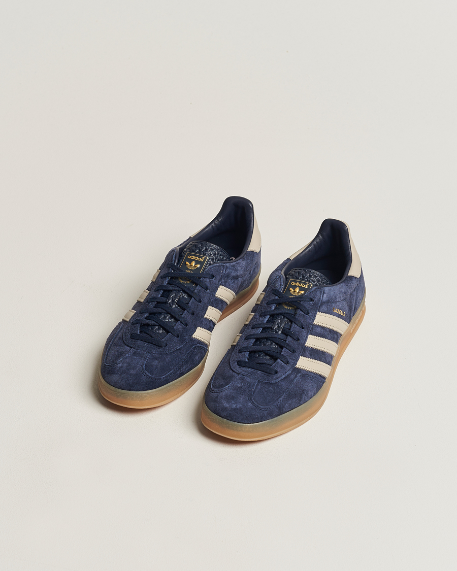 Herr | Sneakers | adidas Originals | Gazelle Indoor Sneaker Blue/Beige