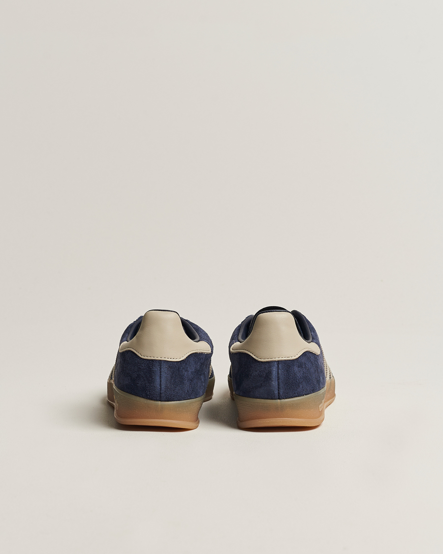Herr | adidas Originals Gazelle Indoor Sneaker Blue/Beige | adidas Originals | Gazelle Indoor Sneaker Blue/Beige