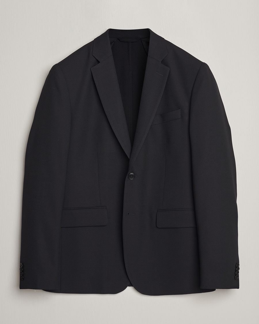 Herr | Kavajer | J.Lindeberg | Hopper Active Hopsack Blazer Black