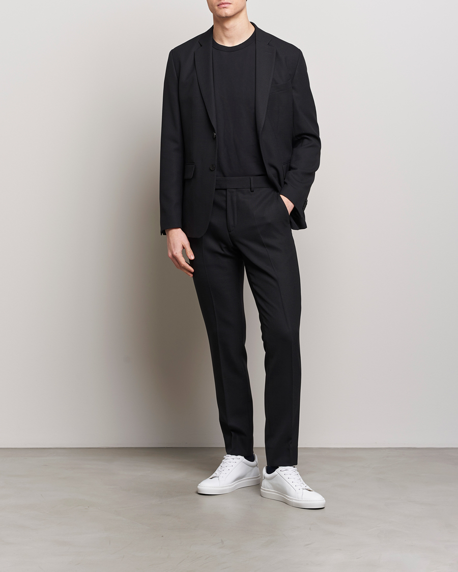 Herr | Kavajer | J.Lindeberg | Hopper Active Hopsack Blazer Black