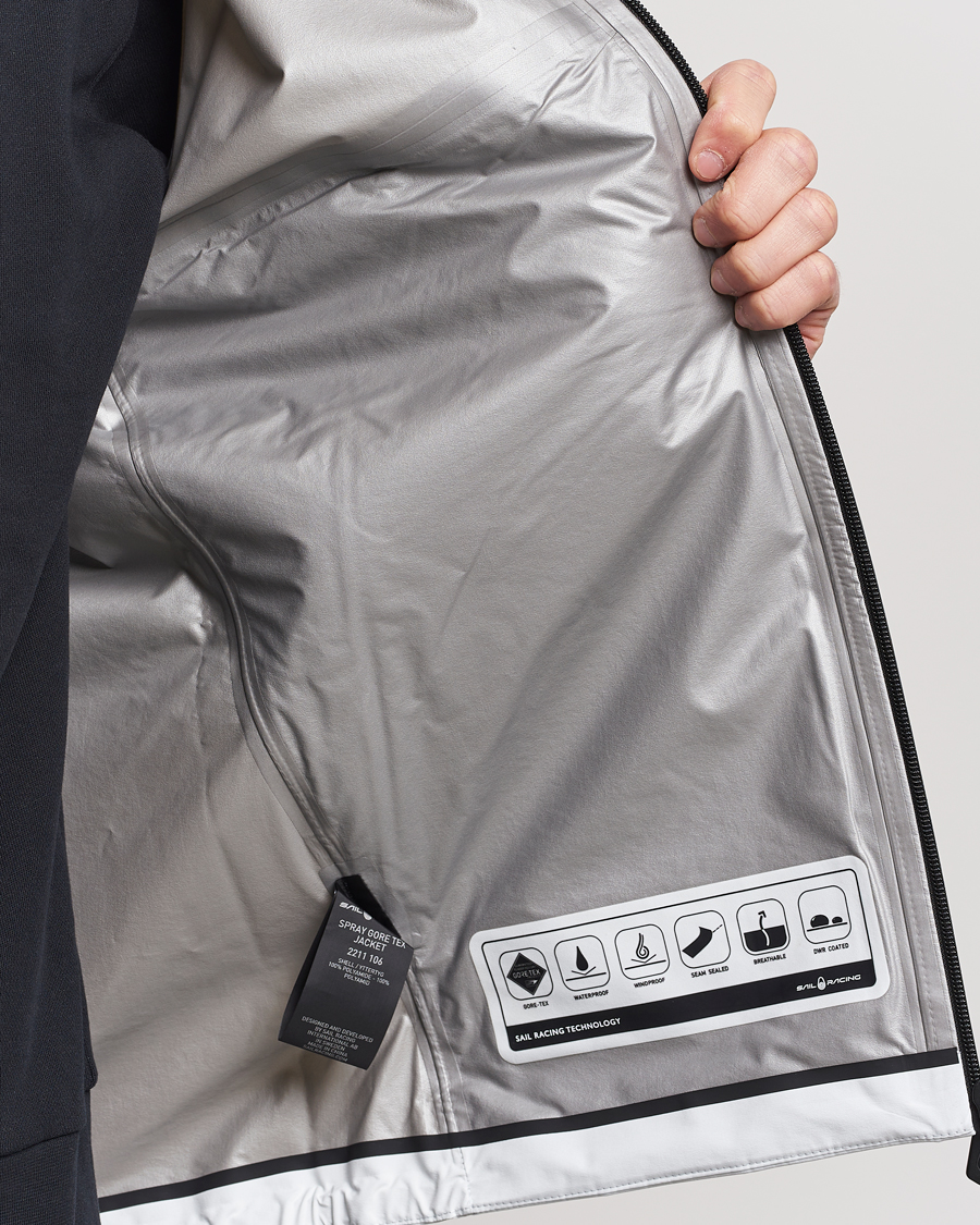 Herr | Jackor | Sail Racing | Spray Gore-Tex Hooded Jacket Storm White