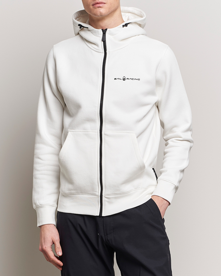 Herr |  | Sail Racing | Bowman Full Zip Hoodie Storm White