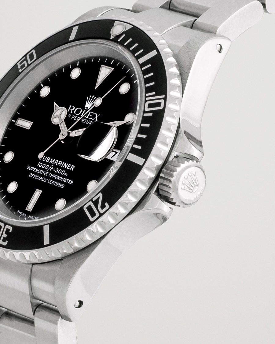 Herr | Rolex Pre-Owned Submariner 16610 Oyster Perpetual Silver | Rolex Pre-Owned | Submariner 16610 Oyster Perpetual Silver