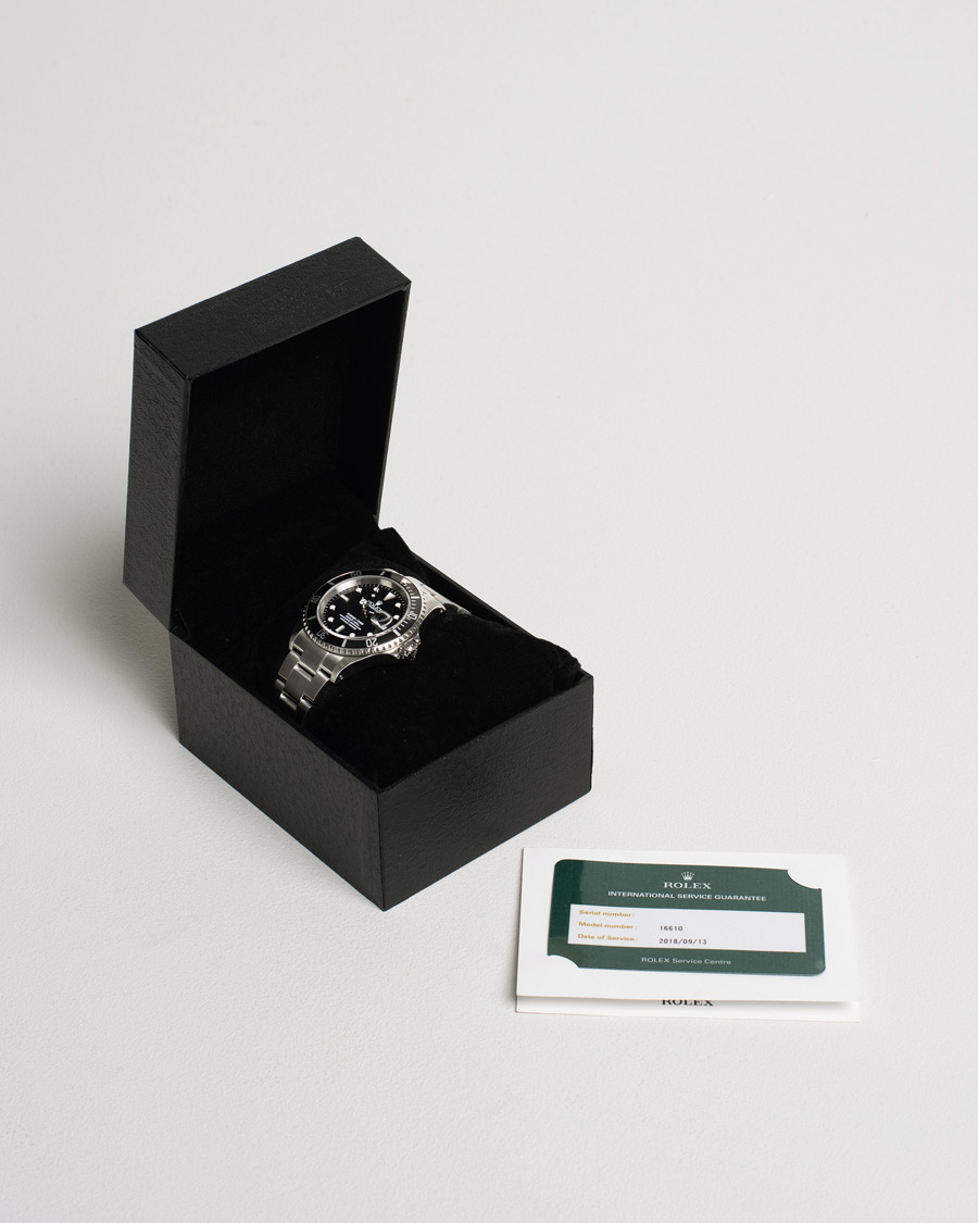 Herr | Rolex Pre-Owned Submariner 16610 Oyster Perpetual Silver | Rolex Pre-Owned | Submariner 16610 Oyster Perpetual Silver