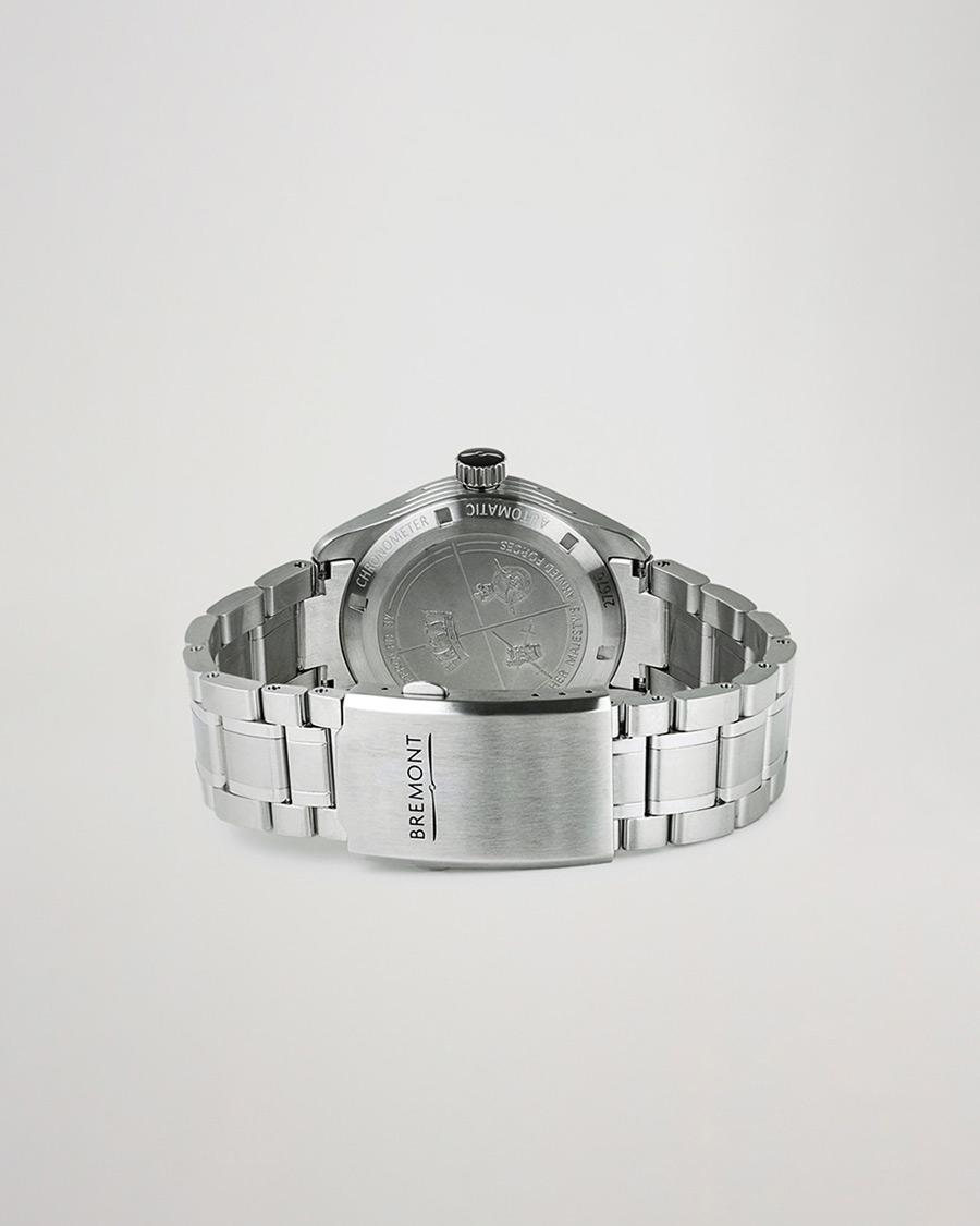 Begagnad | Bremont Pre-Owned | Bremont Pre-Owned | Broadsword 40mm Steel Bracelet Black Dial Silver
