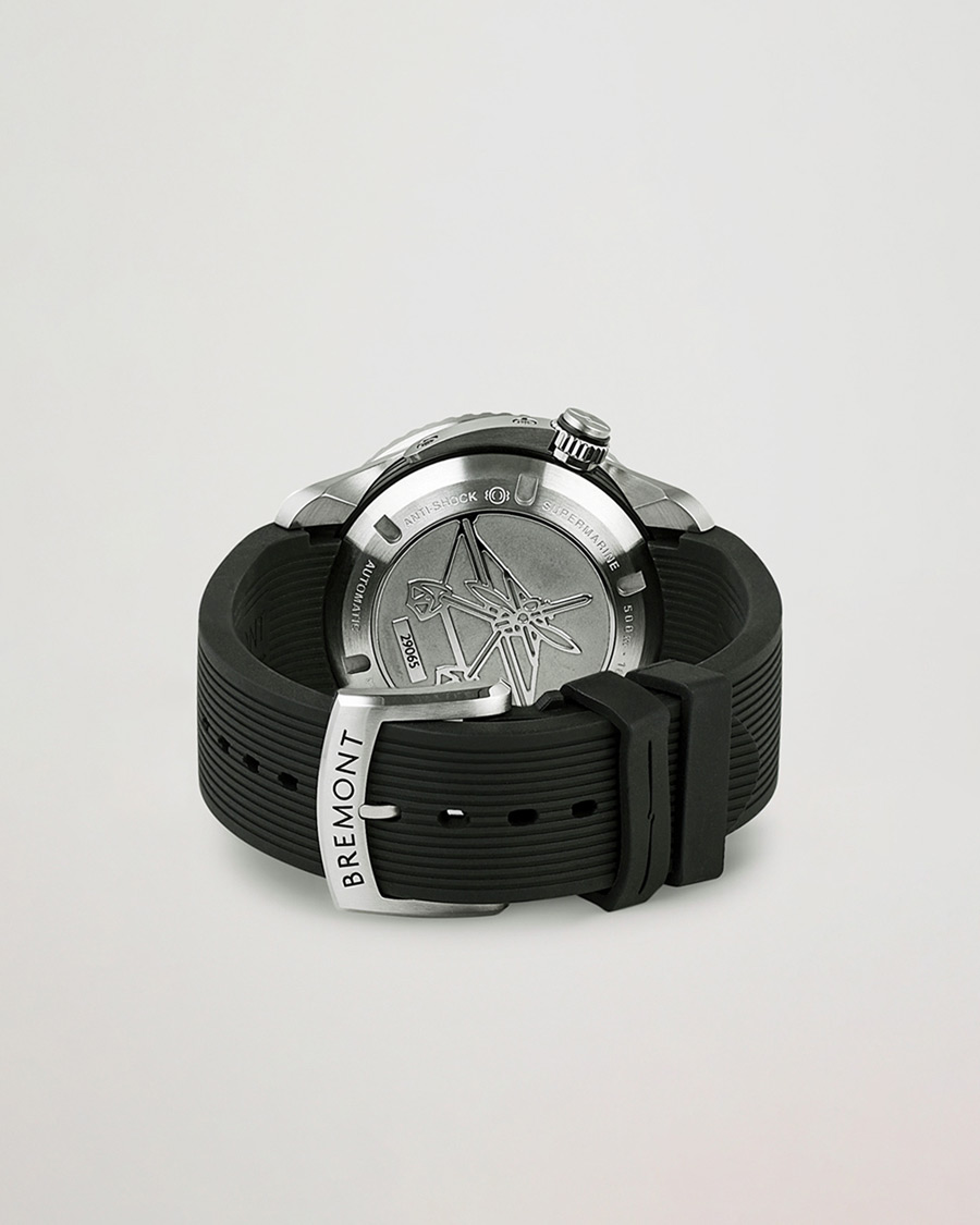 Herr | Bremont Pre-Owned S500 Supermarine 43mm Black Dial Silver | Bremont Pre-Owned | S500 Supermarine 43mm Black Dial Silver