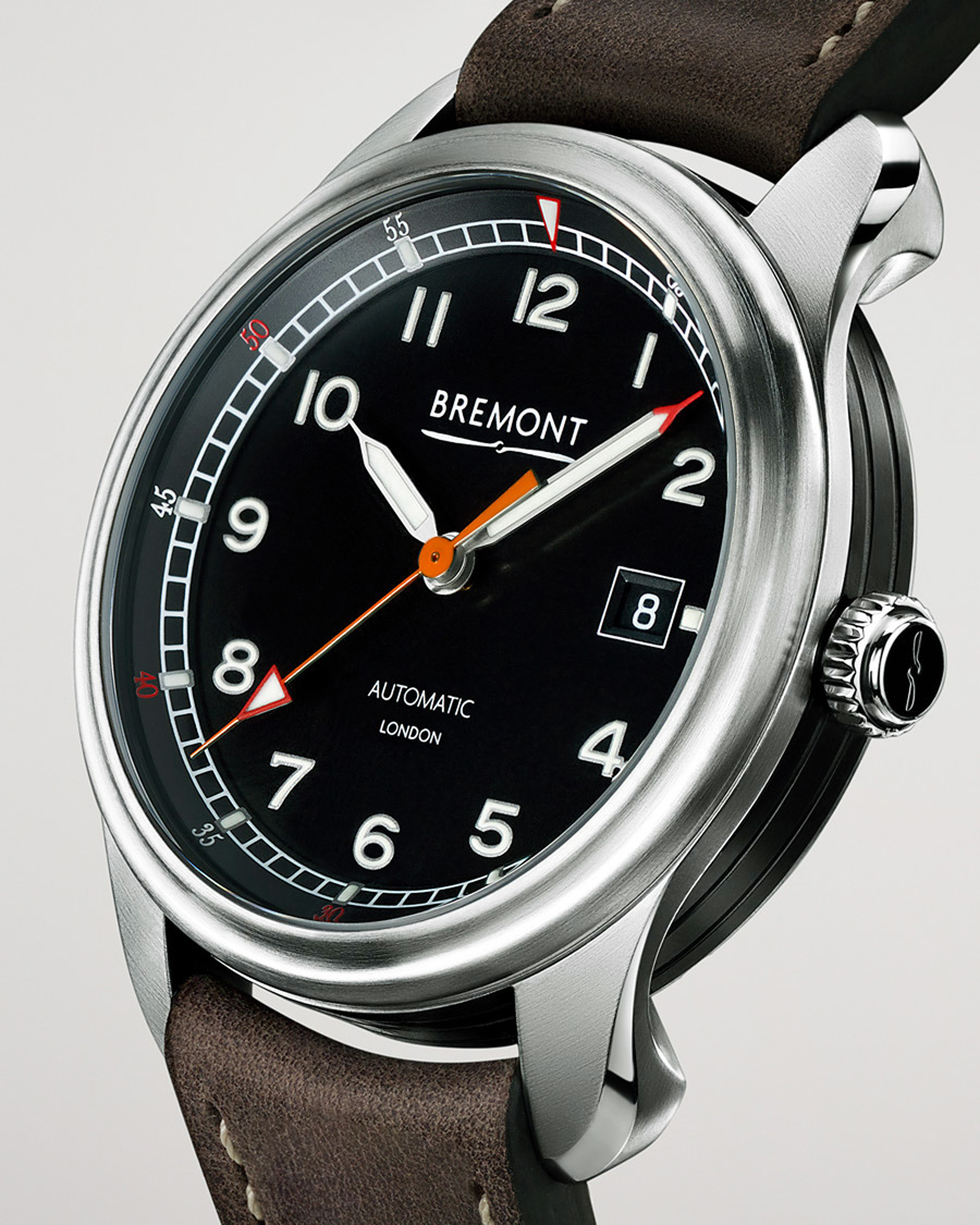 Herr | Bremont Pre-Owned Airco Mach 1 40mm Black Dial Silver | Bremont Pre-Owned | Airco Mach 1 40mm Black Dial Silver