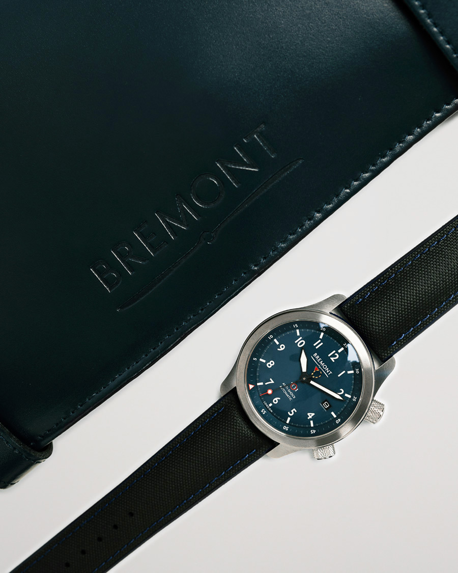 Herr | Bremont Pre-Owned MBII Pilot Watch 43mm Blue Dial Silver | Bremont Pre-Owned | MBII Pilot Watch 43mm Blue Dial Silver