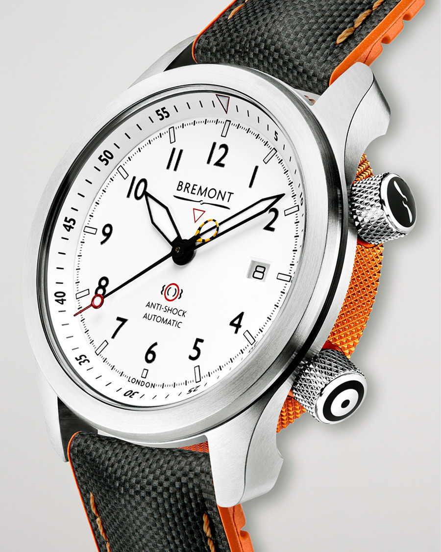 Herr | Bremont Pre-Owned MBII Pilot Watch 43mm White Dial Silver | Bremont Pre-Owned | MBII Pilot Watch 43mm White Dial Silver