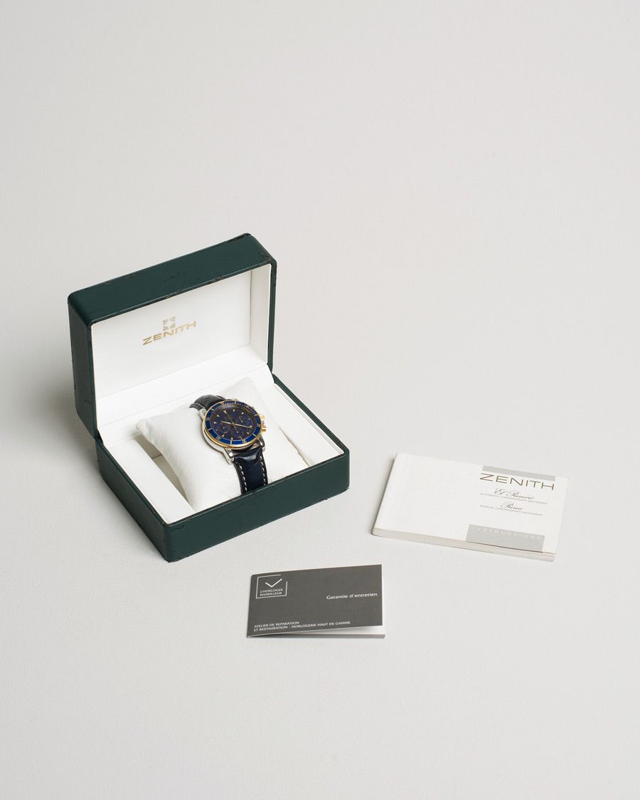 Herr | Zenith Pre-Owned El Primero Rainbow 15/53 Silver | Zenith Pre-Owned | El Primero Rainbow 15/53 Silver