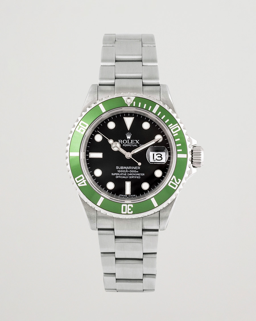 Herr | Rolex Pre-Owned Submariner 16610LV Oyster Perpetual Silver | Rolex Pre-Owned | Submariner 16610LV Oyster Perpetual Silver