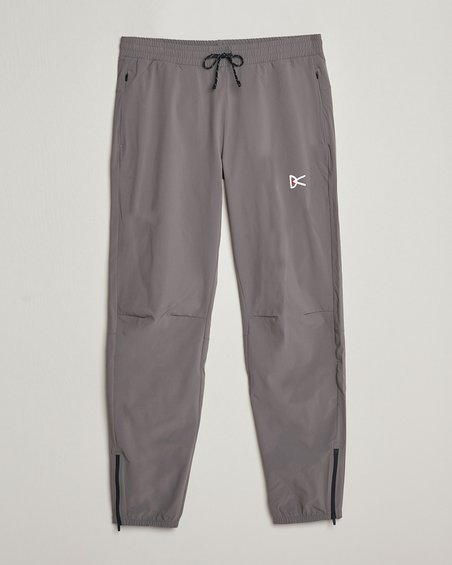 Herr | Byxor | District Vision | Lightweight DWR Track Pants Charcoal