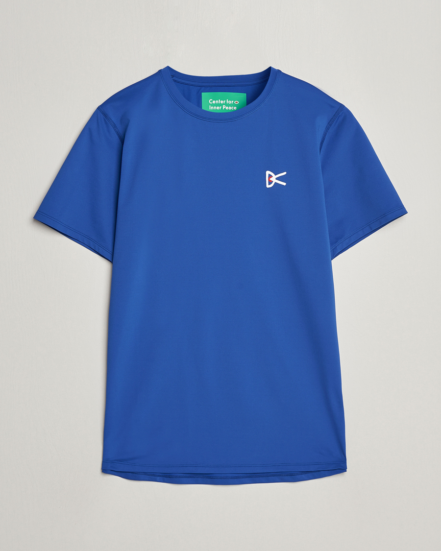 Herr | T-Shirts | District Vision | Lightweight Short Sleeve T-Shirts Ocean Blue