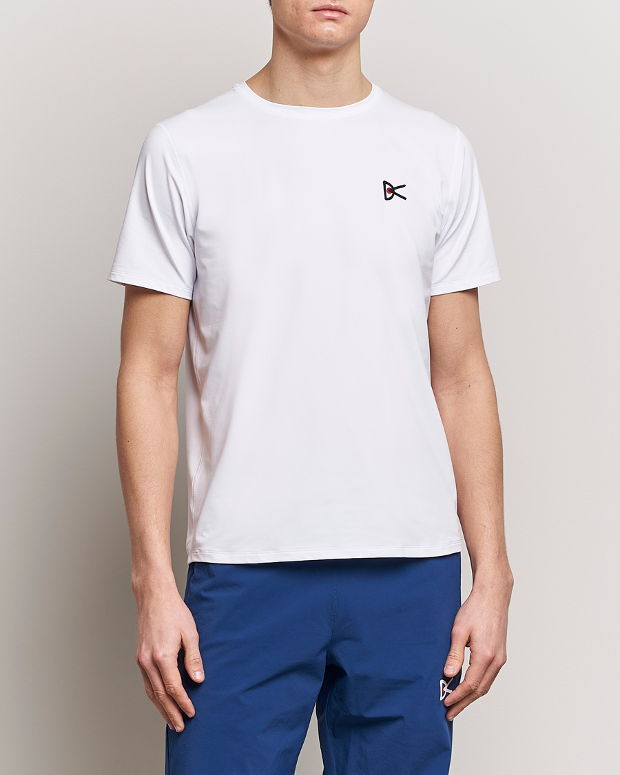 Herr | Active | District Vision | Lightweight Short Sleeve T-Shirts White