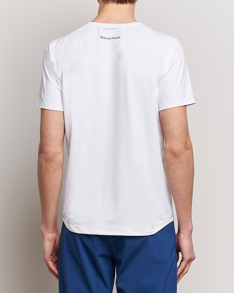 Herr | T-Shirts | District Vision | Lightweight Short Sleeve T-Shirts White