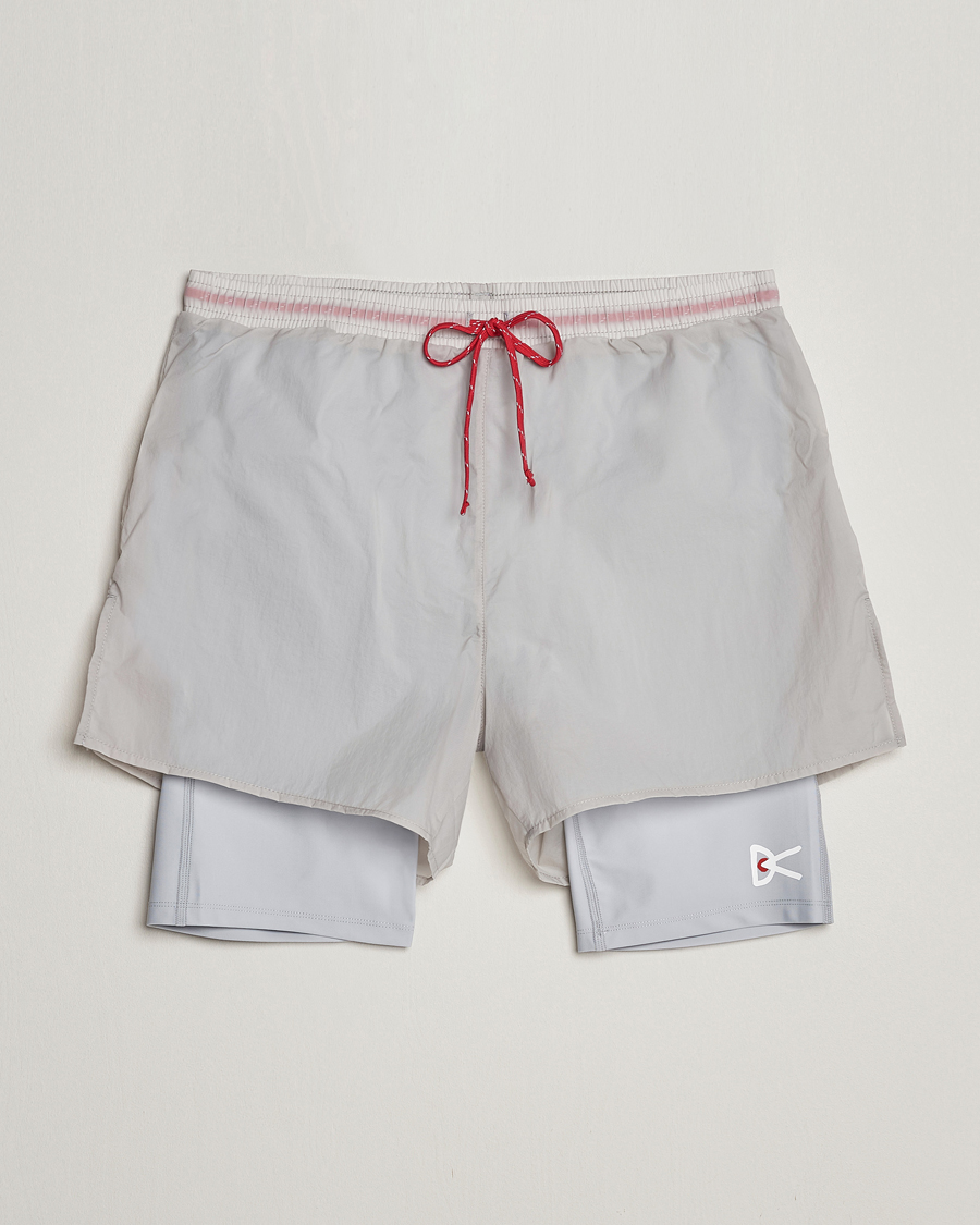 Herr | Shorts | District Vision | Ripstop Layered Trail Shorts Moonbeam
