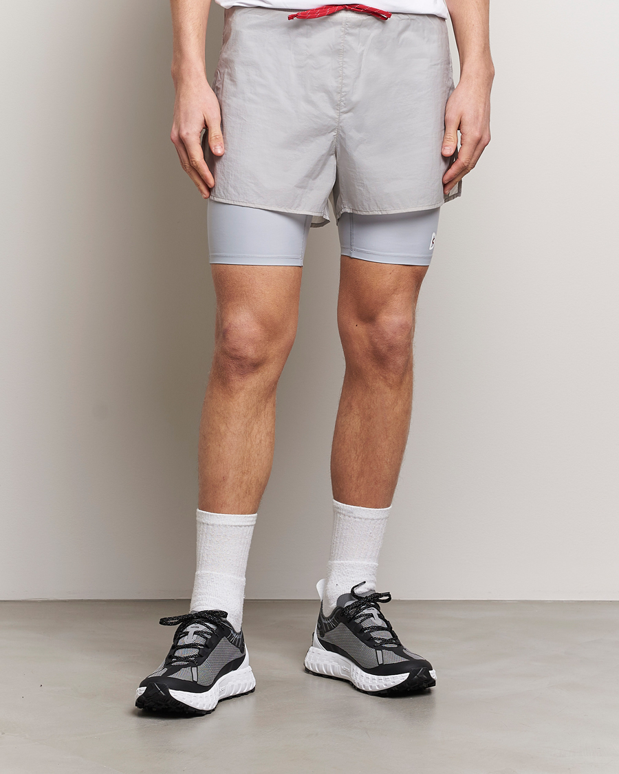 Herre |  | District Vision | Ripstop Layered Trail Shorts Moonbeam