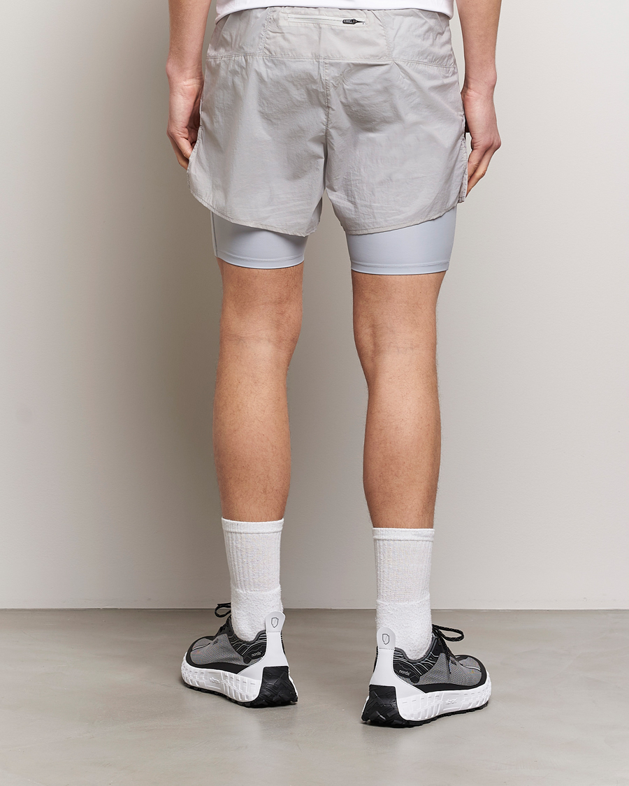 Herr | Shorts | District Vision | Ripstop Layered Trail Shorts Moonbeam
