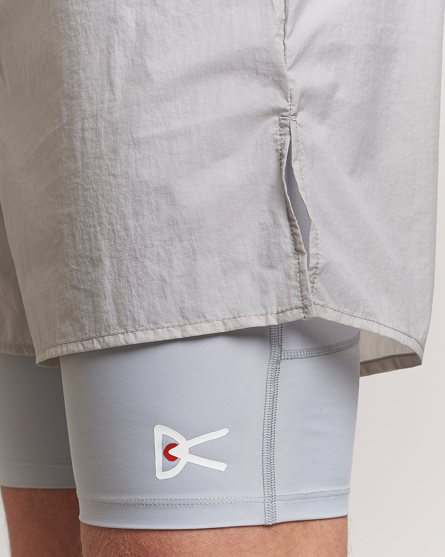 Herr | Shorts | District Vision | Ripstop Layered Trail Shorts Moonbeam