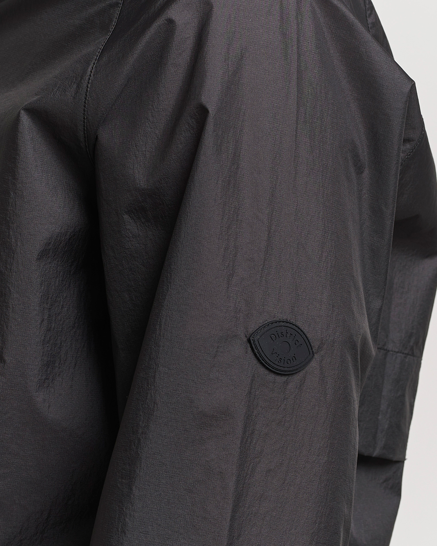 Herr | Jackor | District Vision | Ultralight Packable DWR Wind Jacket Black