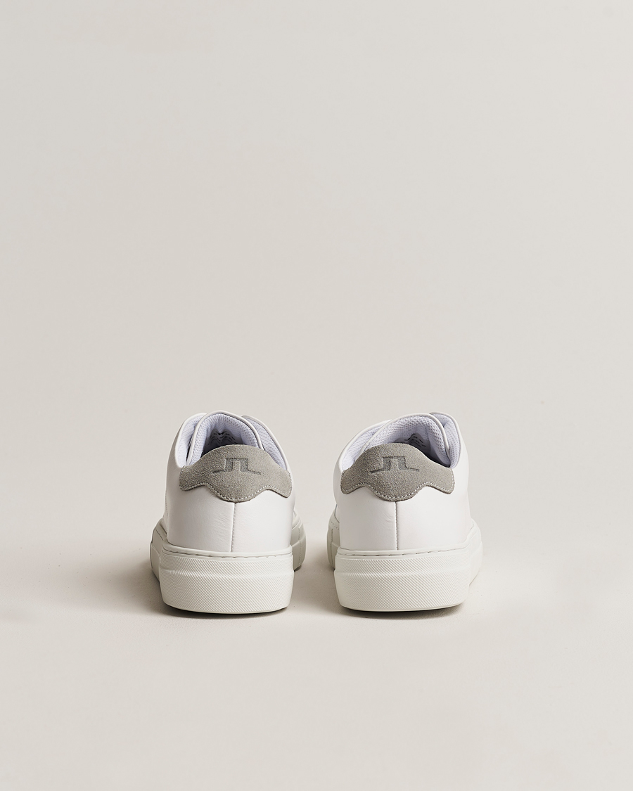 Herr | Sneakers | J.Lindeberg | Art Signature Leather Sneaker White