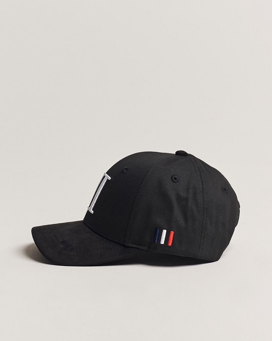 Herr | Hattar & kepsar | LES DEUX | Baseball Cap Suede II Black/White