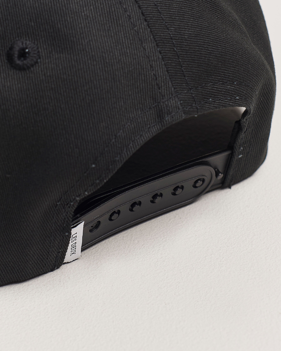Herr | Hattar & kepsar | LES DEUX | Baseball Cap Suede II Black/White