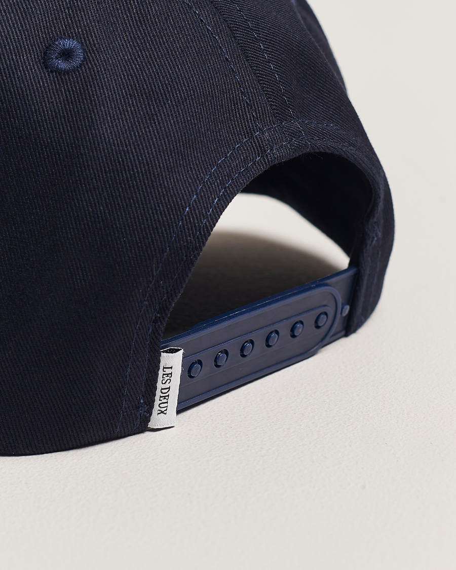 Herr | Hattar & kepsar | LES DEUX | Baseball Cap Suede II Dark Navy