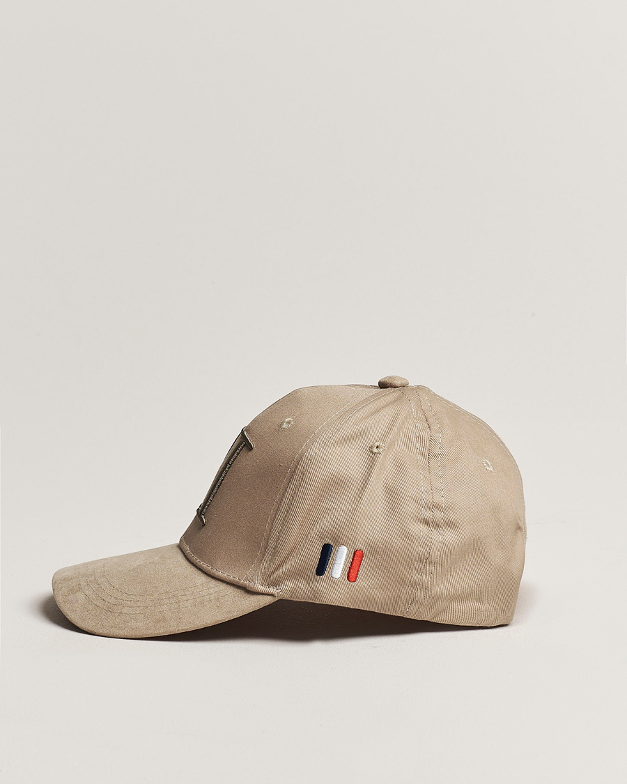 Herr | Nya varumärken | LES DEUX | Baseball Cap Suede II Dark Sand