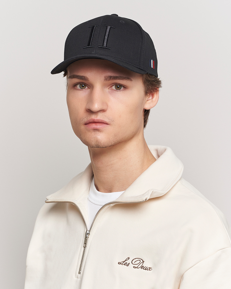 Herr | Hattar & kepsar | LES DEUX | Encore Organic Cotton Baseball Cap II Black