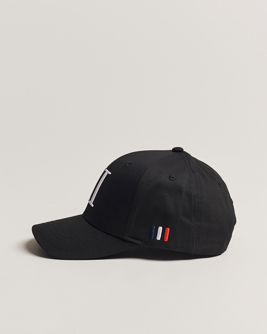 Herr | Hattar & kepsar | LES DEUX | Encore Organic Cotton Baseball Cap II Black/White
