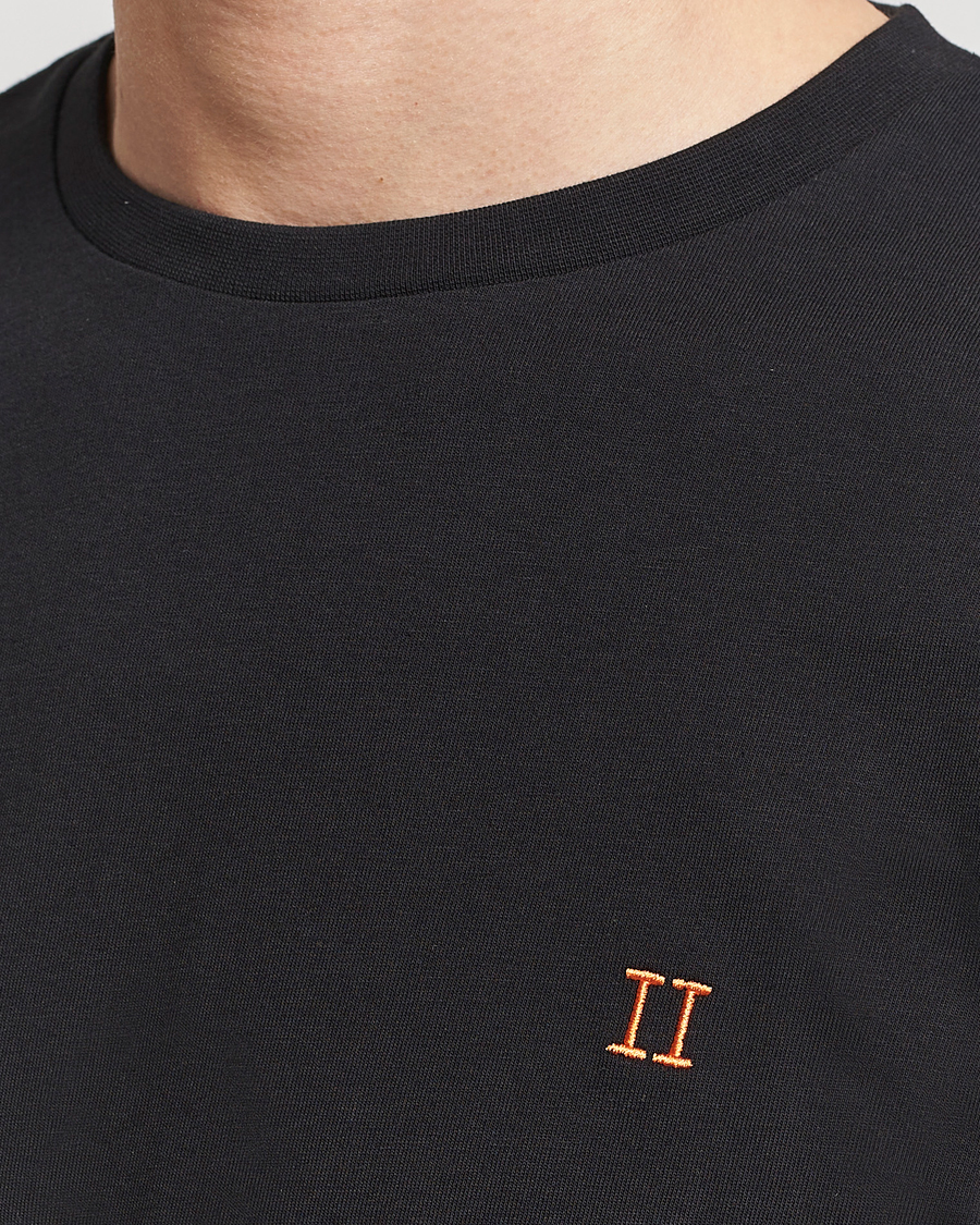 Herr | T-Shirts | LES DEUX | Nørregaard Cotton T-Shirt Black