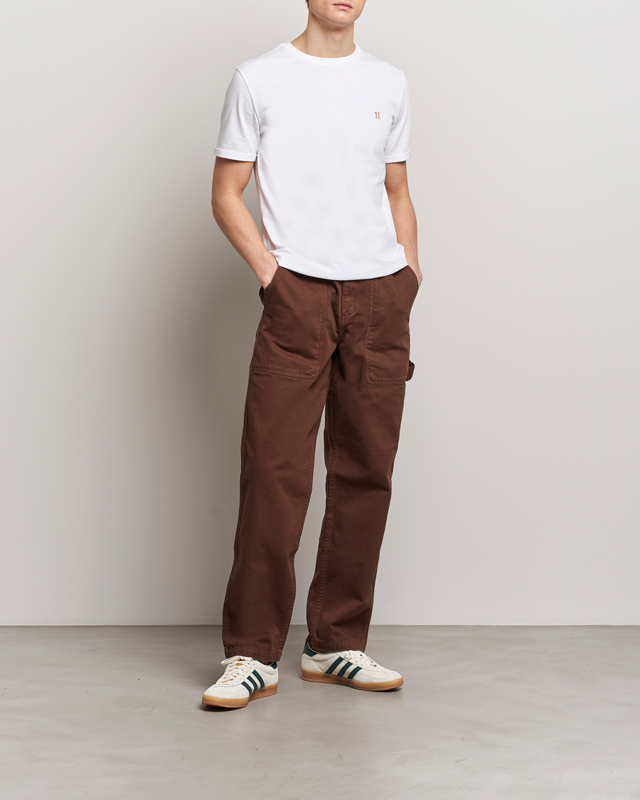 Herr | T-Shirts | LES DEUX | Nørregaard Cotton T-Shirt White
