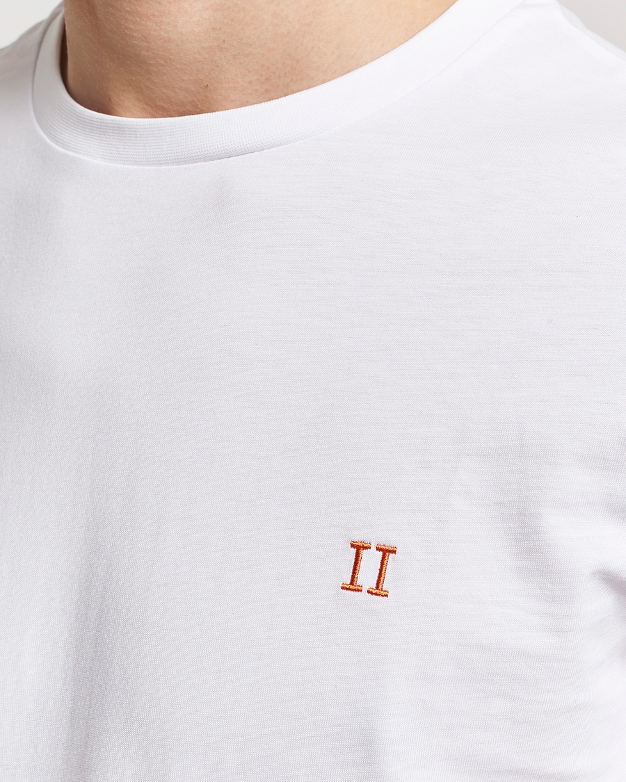 Herr | T-Shirts | LES DEUX | Nørregaard Cotton T-Shirt White