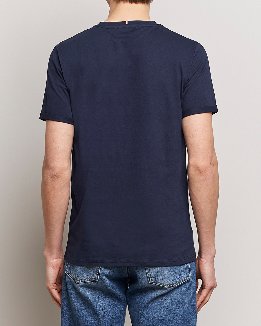 Herr | T-Shirts | LES DEUX | Nørregaard Cotton T-Shirt Navy