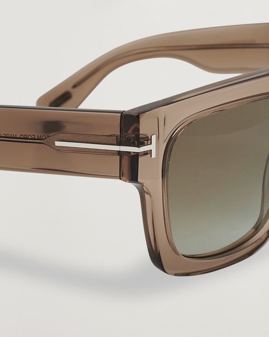 Herr | Solglasögon | Tom Ford | Fausto FT0711 Sunglasses Brown/Green