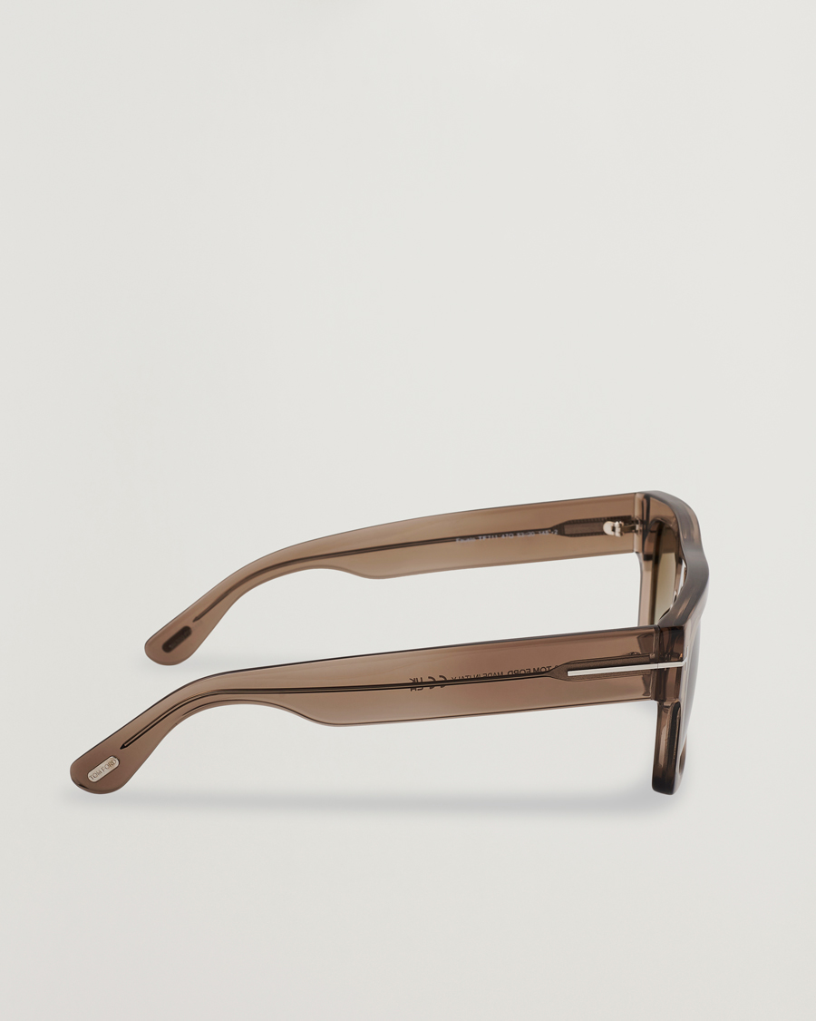 Herr | Solglasögon | Tom Ford | Fausto FT0711 Sunglasses Brown/Green