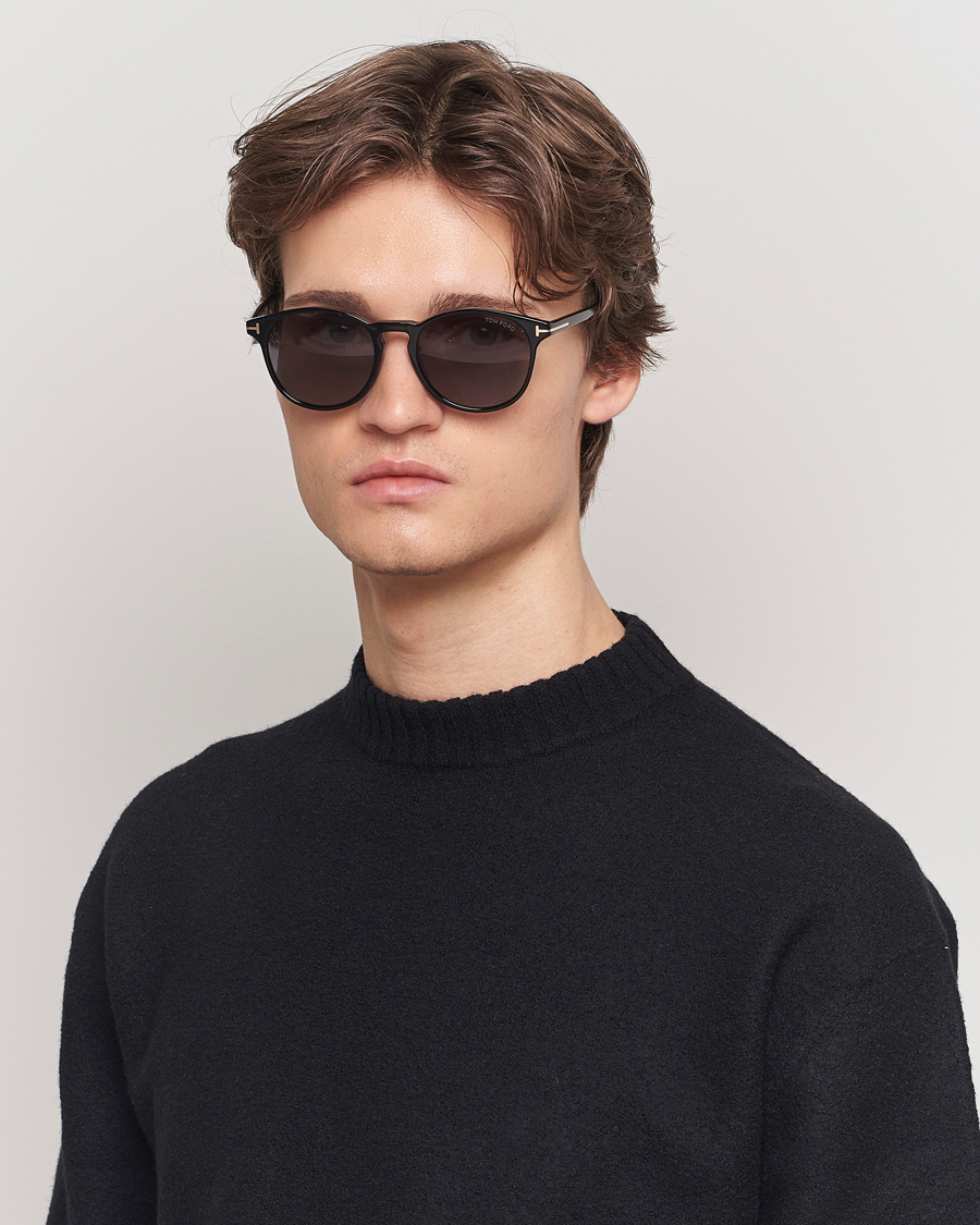 Herr | Solglasögon | Tom Ford | Lewis FT1097 Sunglasses Black/Smoke