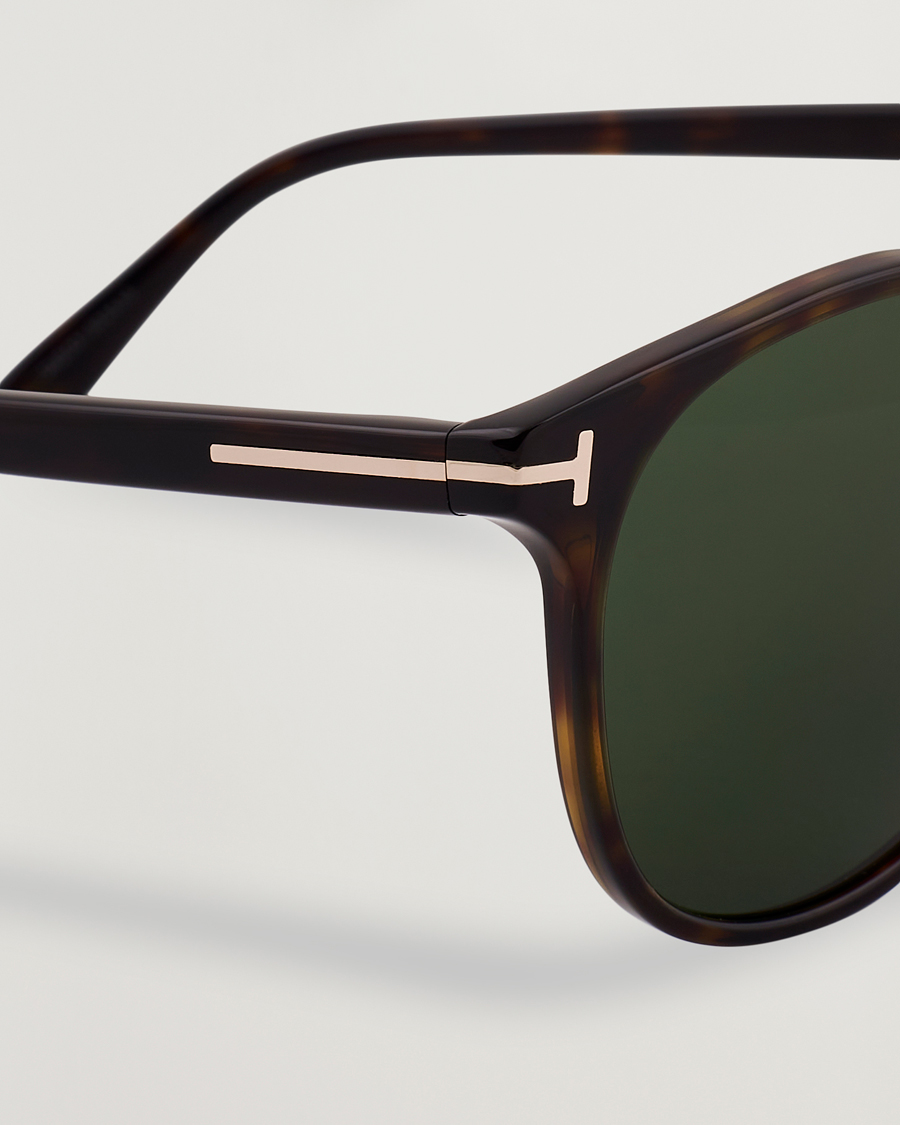 Herr | Solglasögon | Tom Ford | Lewis FT1097 Sunglasses Dark Havana/Green