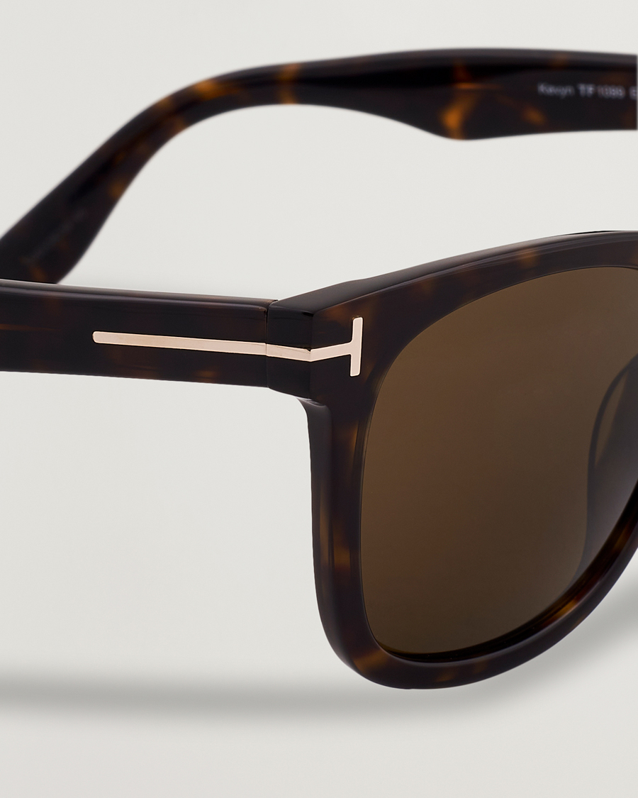 Herr | Solglasögon | Tom Ford | Kevyn FT1099 Sunglasses Dark Havana/Roviex