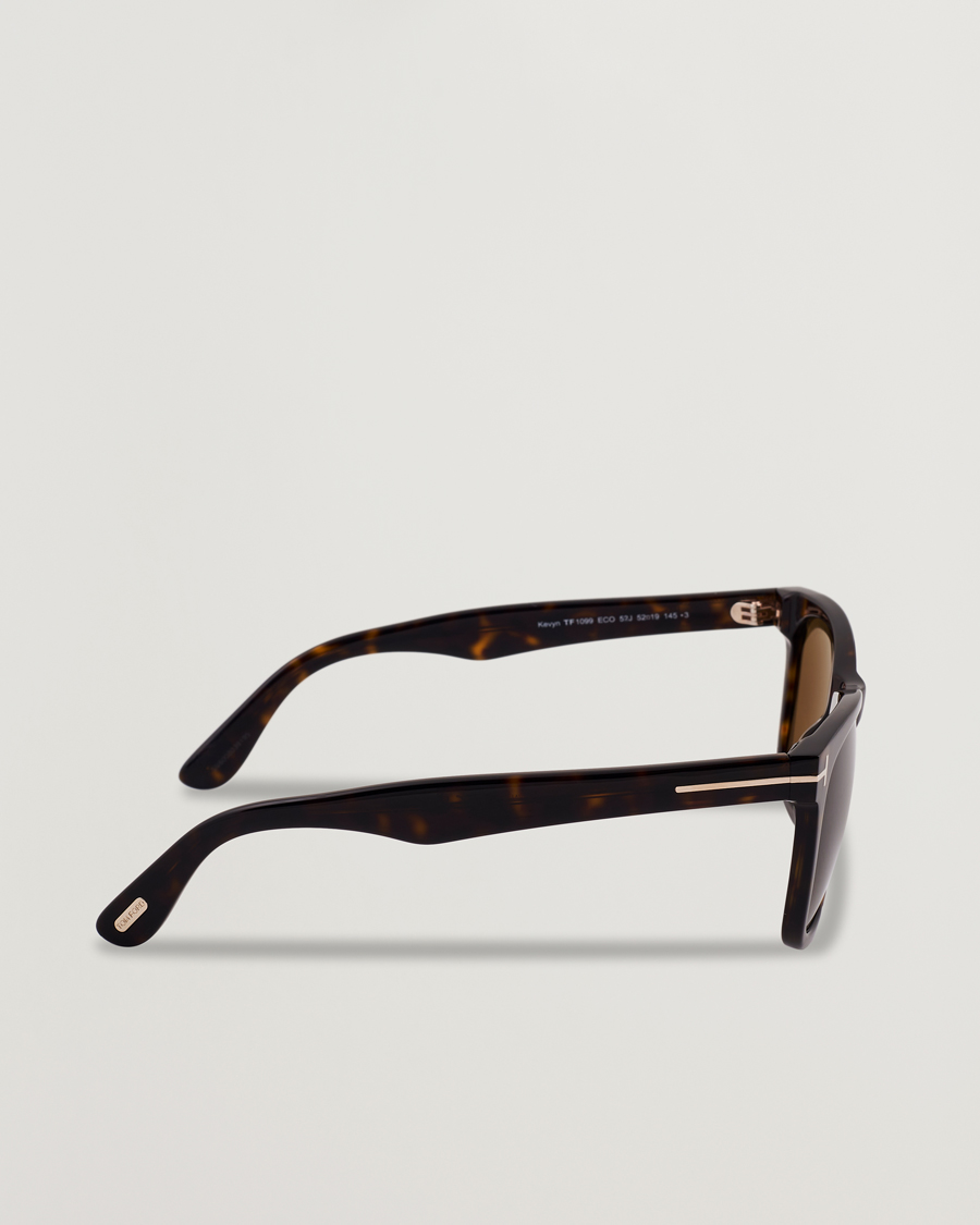 Herr | Solglasögon | Tom Ford | Kevyn FT1099 Sunglasses Dark Havana/Roviex